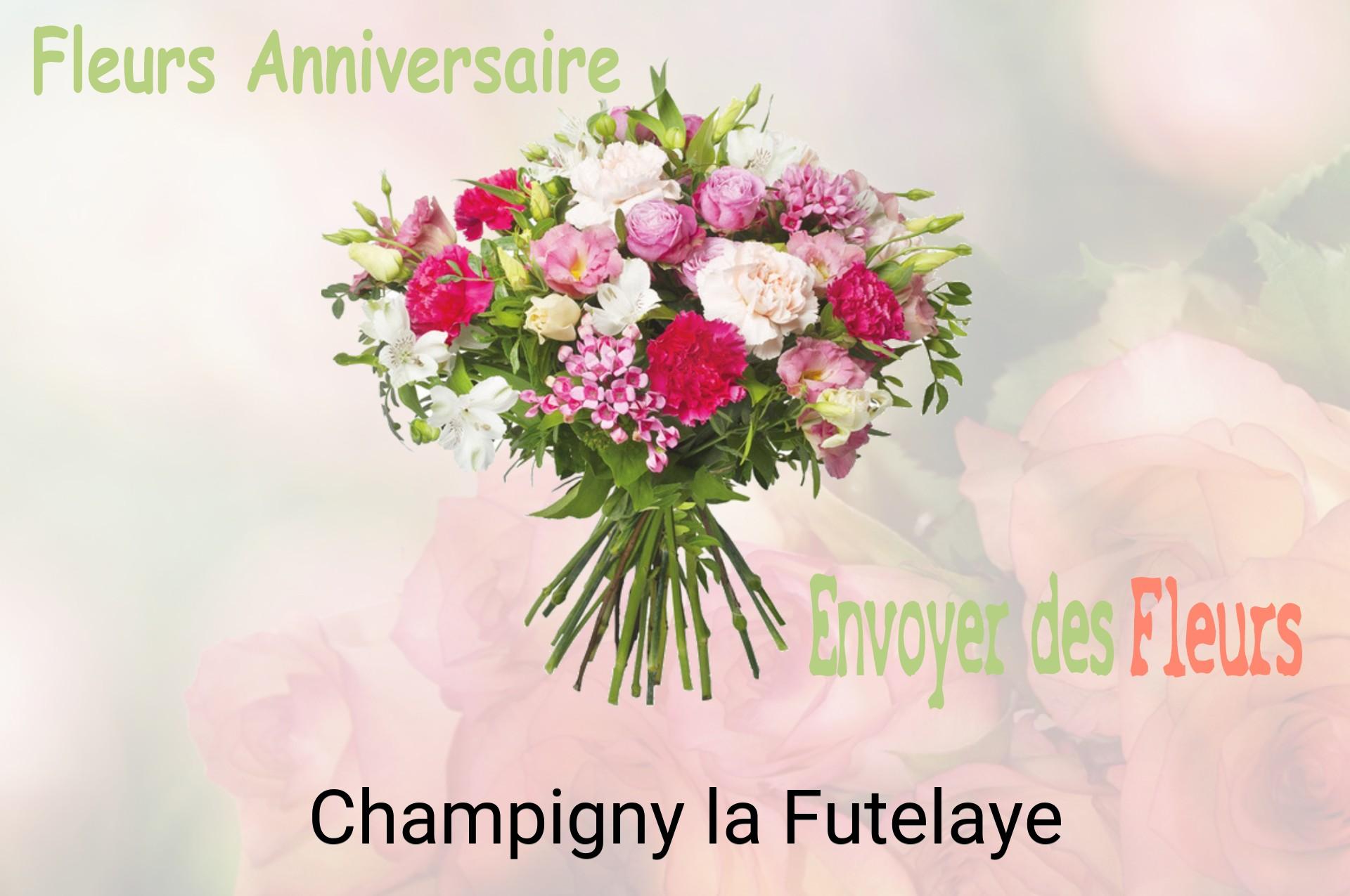 Bouquet de fleurs d’anniversaire livré à Champigny-la-Futelaye